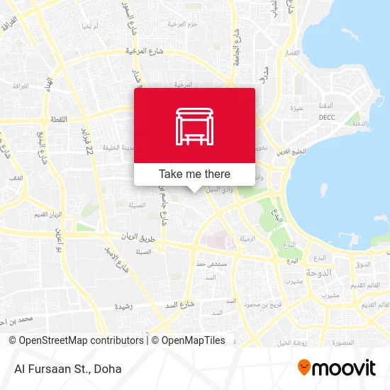 Al Fursaan Street map