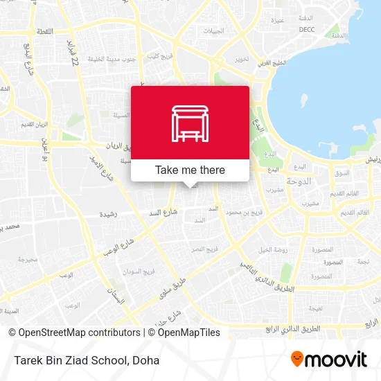 Tarek Bin Ziad School map