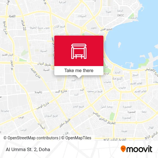 Al Umma Street 2 map
