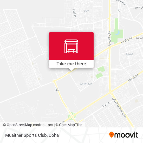 Muaither Sports Club map