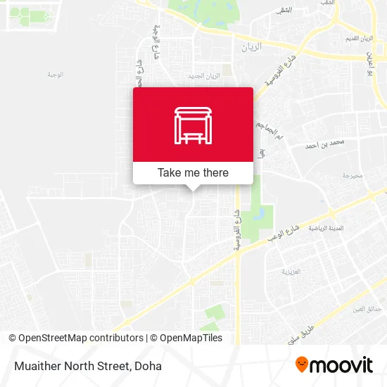 Muaither North Street map