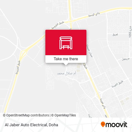 Al Jaber Auto Electrical map