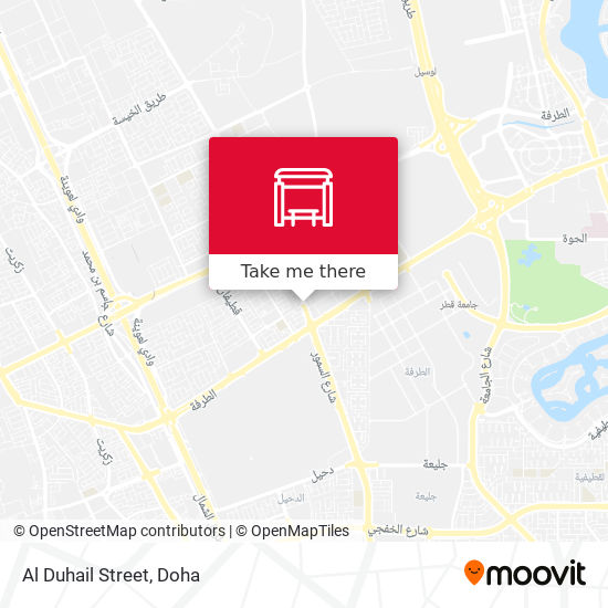 Al Duhail Street map