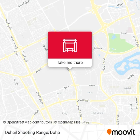 Duhail Shooting Range map