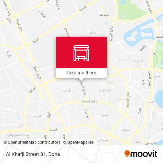 Al Khafji Street 01 map