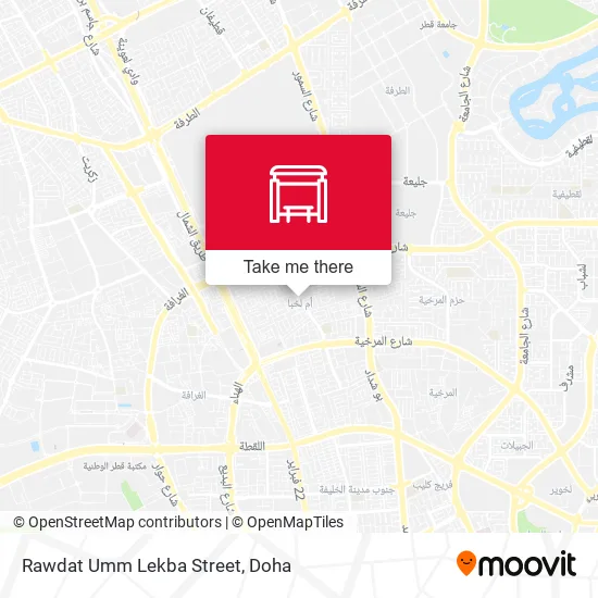 Rawdat Umm Lekba Street map