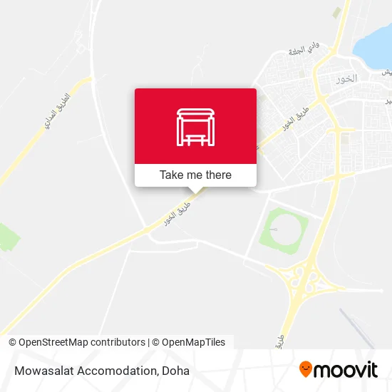 Mowasalat Accomodation map