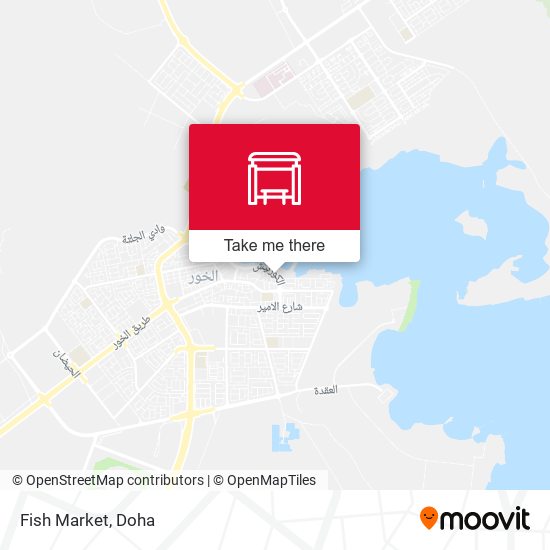 Fish Market map