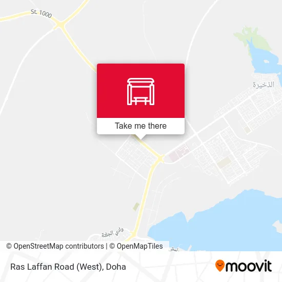 Ras Laffan Road (West) map