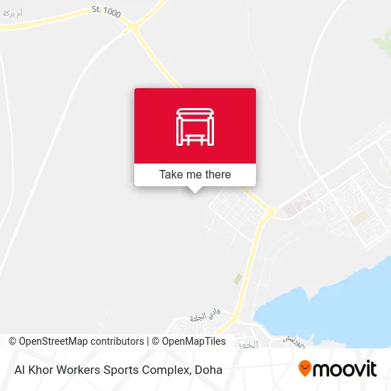 Al Khor Workers Sports Complex map