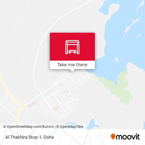 Al Thakhira Stop 1 map