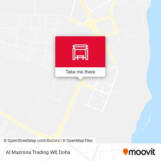 Al Mazrooa Trading Wll map