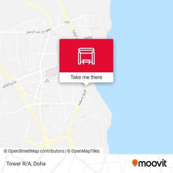 Tower R/A map