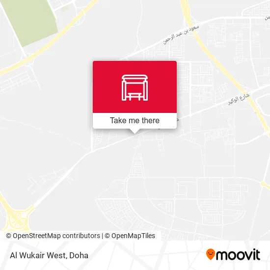 Al Wukair West map