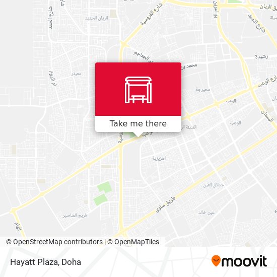 Hayatt Plaza map