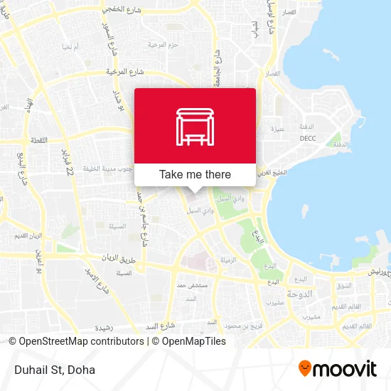 Duhail St map