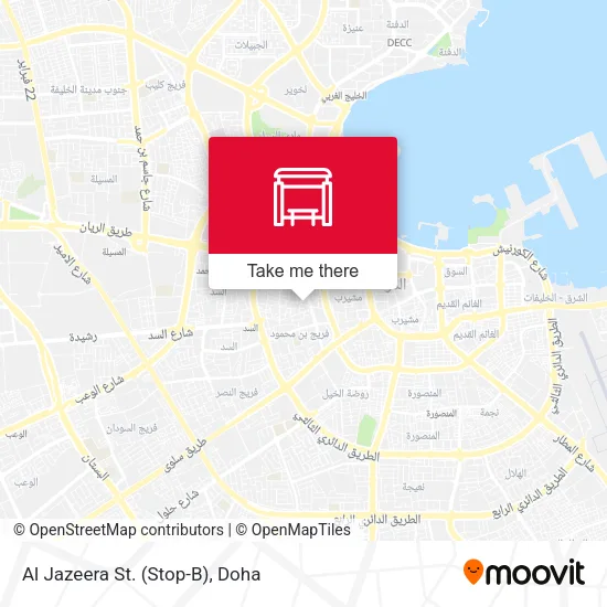 Al Jazeera St. (Stop-B) map