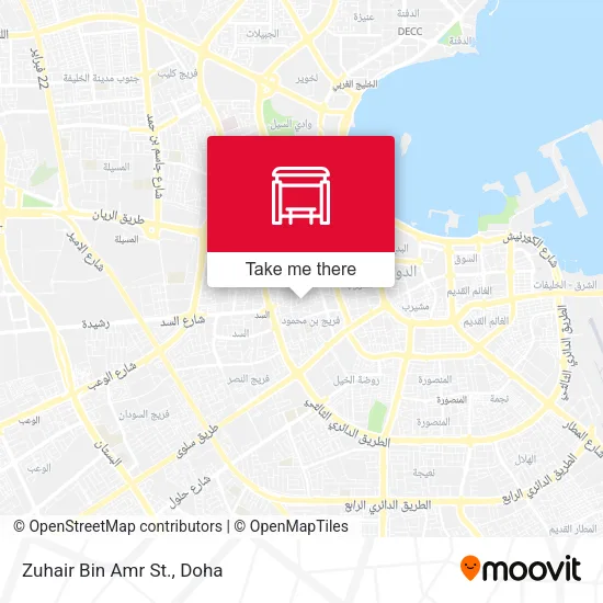 Zuhair Bin Amr St. map