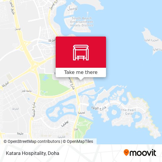 Katara Hospitality map