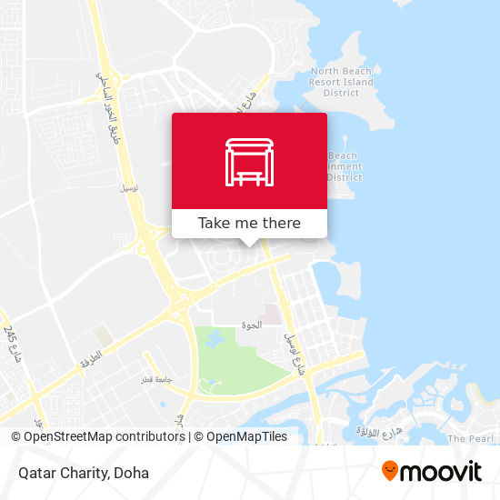 Qatar Charity map