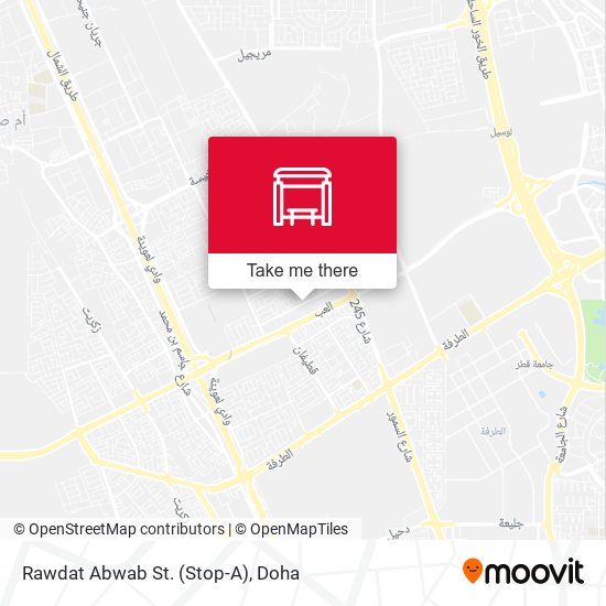 Rawdat Abwab St. (Stop-A) map