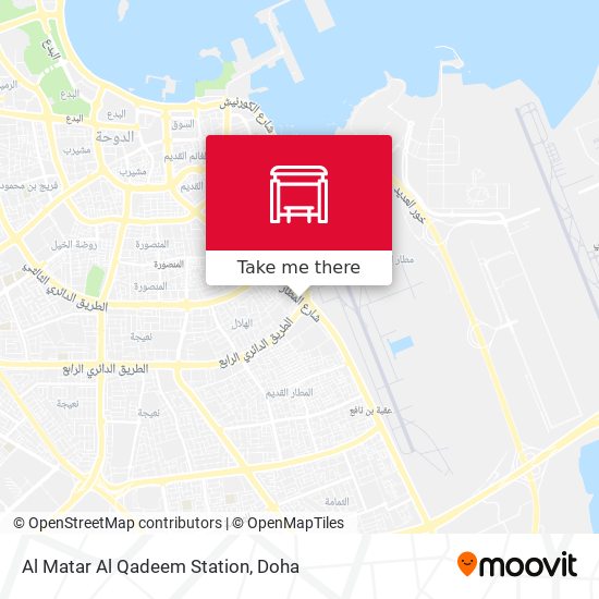 Al Matar Al Qadeem Station map