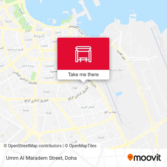 Umm Al Maradem Street map