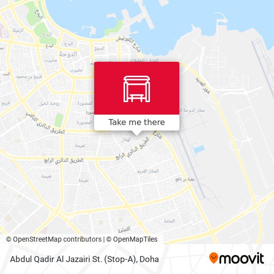 Abdul Qadir Al Jazairi St. (Stop-A) map