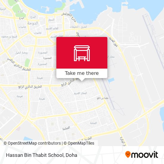 Hassan Bin Thabit School map