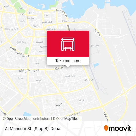 Al Mansour St. (Stop-B) map