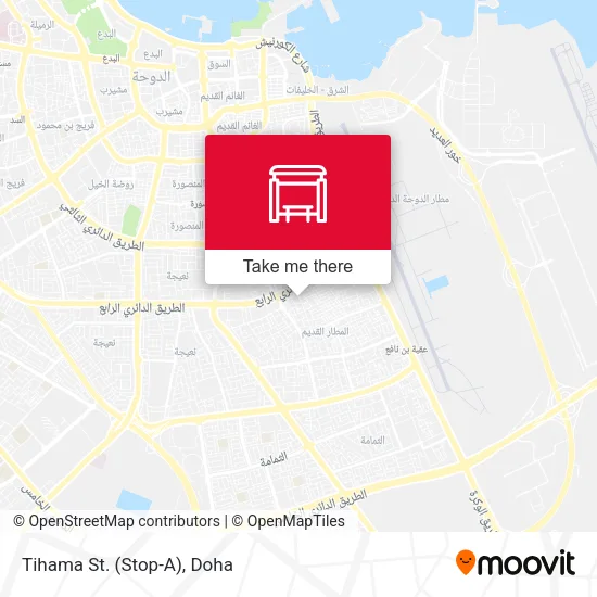 Tihama St. (Stop-A) map