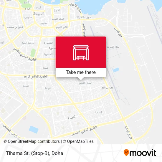 Tihama St. (Stop-B) map