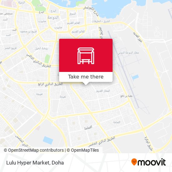 Lulu Hyper Market map