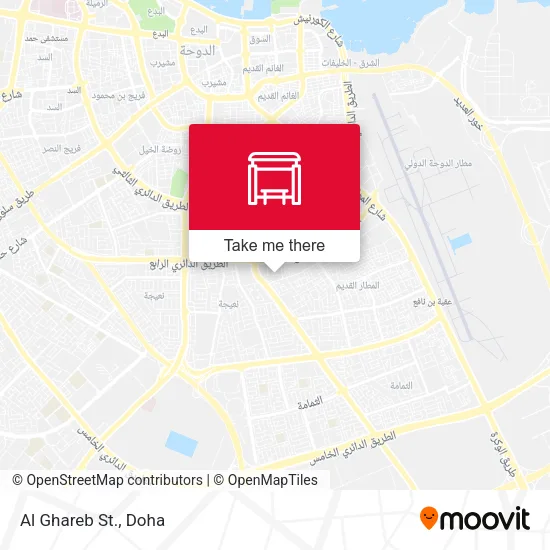 Al Ghareb St. map