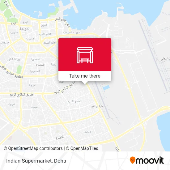 Indian Supermarket map