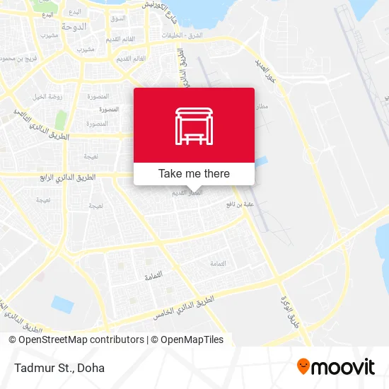Tadmur St. map