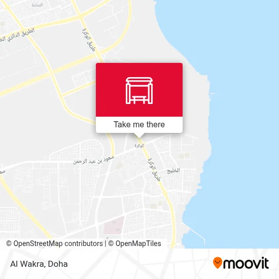 Al Wakra map