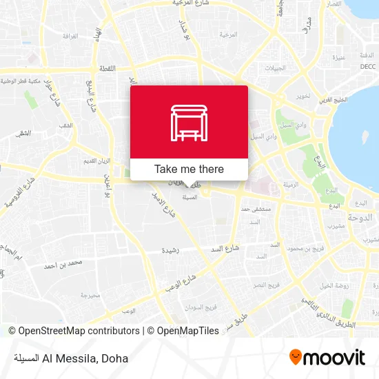 المسيلة Al Messila map