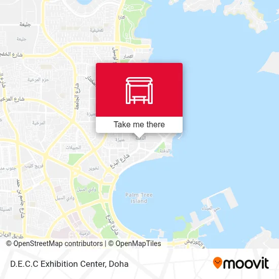 D.E.C.C Exhibition Center map