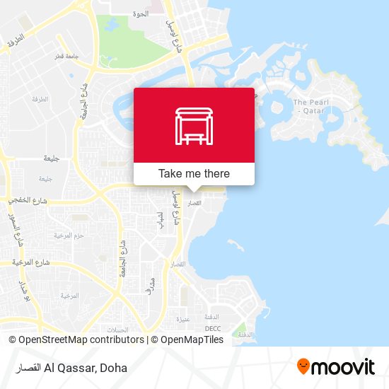 القصار Al Qassar map