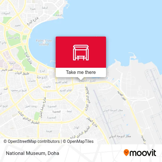 National Museum map