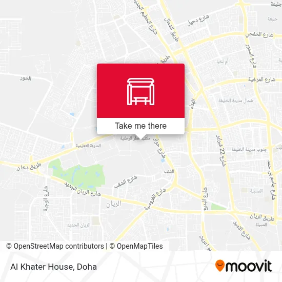 Al Khater House map