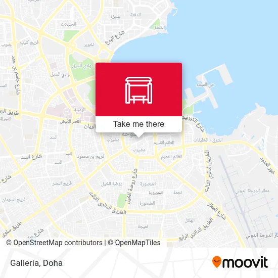 Galleria map