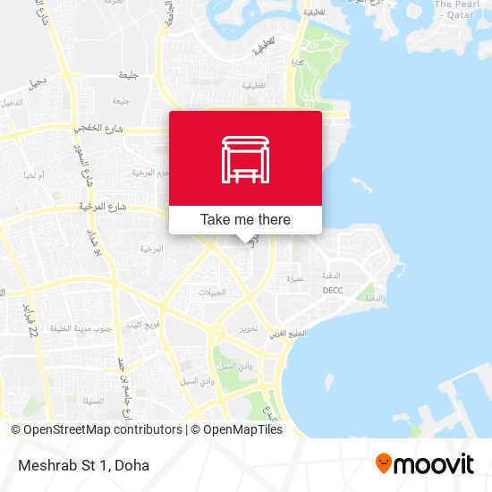 Meshrab St 1 map