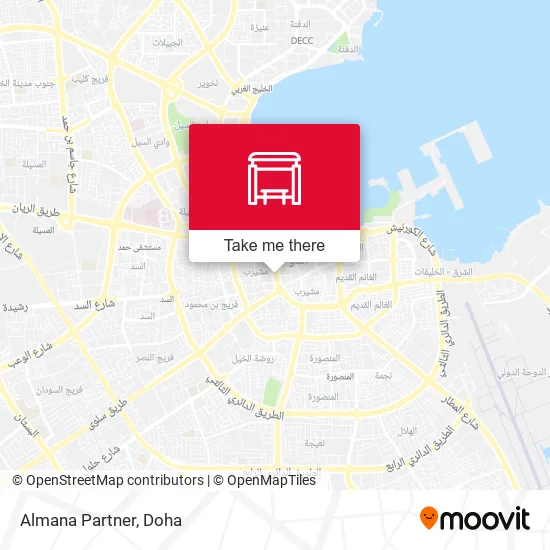 Almana Partner map