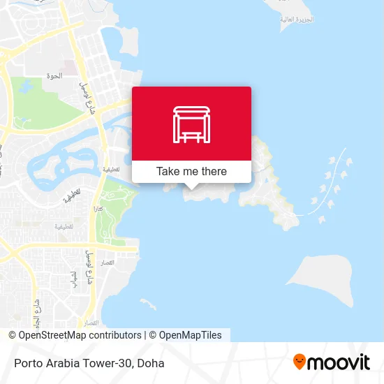 Porto Arabia Tower-30 map