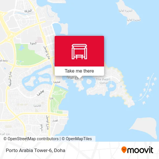 Porto Arabia Tower-6 map