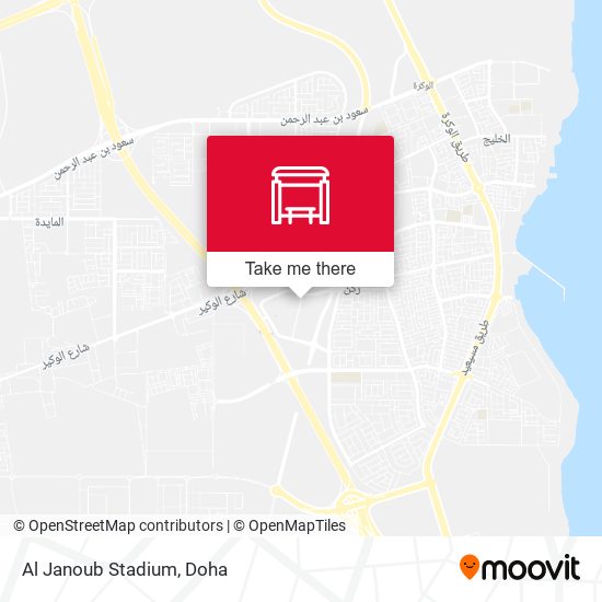 Al Janoub Stadium map