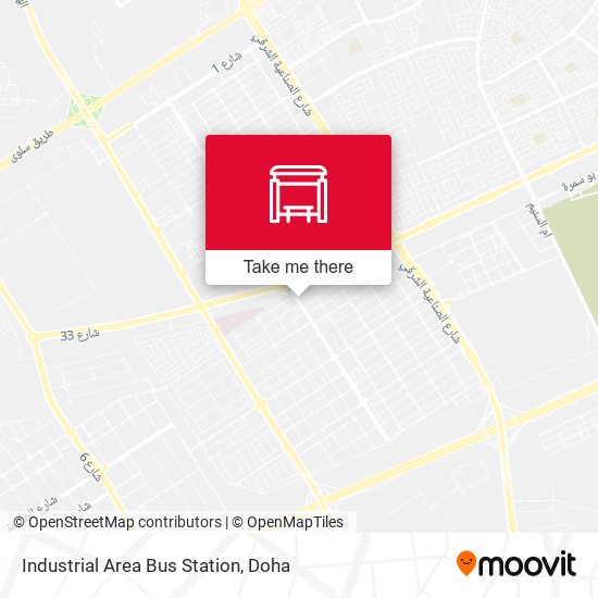 Industrial Area Bus Station map