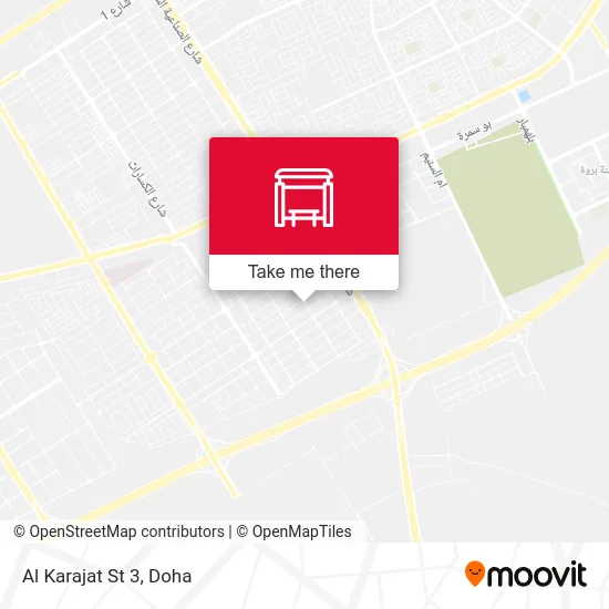 Al Karajat Street 3 map